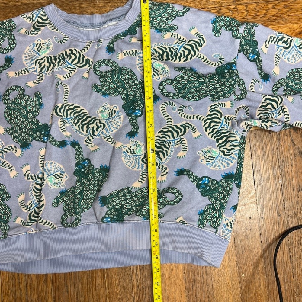 Gorman x Camilla Perkins Sweater - Tiger Queen - Medium - 100% Organic Cotton - Picture 5 of 11